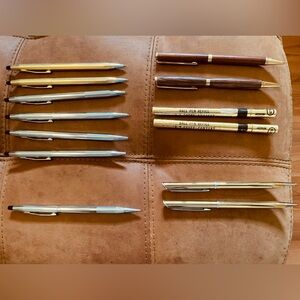 Vintage Cross & Quill pen and pencils sets